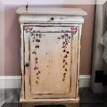 F35. Painted nightstand. 